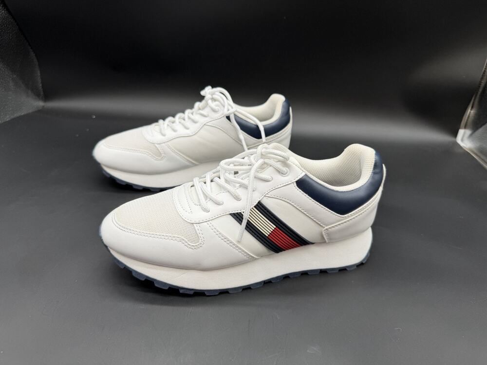 Tommy Hilfiger Shoes TWLIAMS size 8.5M White Red Blue #149